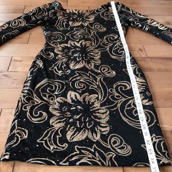 Le Château floral sequins dress - Picture 6 of 8